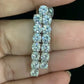 Rhodium AD Double Layer Necklace | AD Indian Necklace