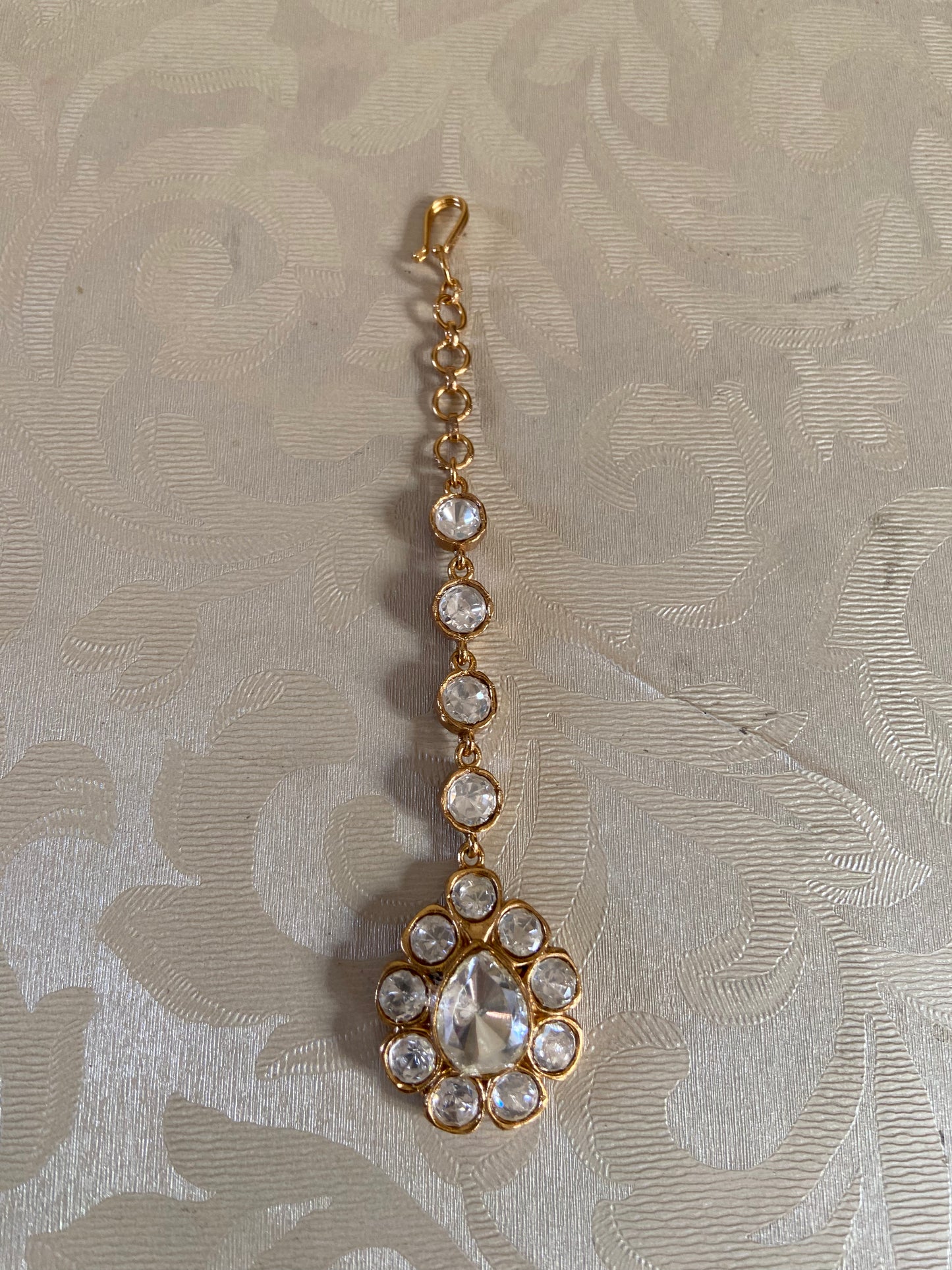 Moissanite Maang Tikka | Indian jewelry in USA