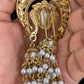 Kundan Pearl Long Jumki Hair Accessories | Hair Choti | Traditional Indian Jewelry