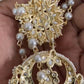 Kundan Pearl Hair Accessories | Traditional Indian Jewelry