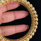 Premium Moissanite Polki Bridal Bangles |  Openable Indian Bangles