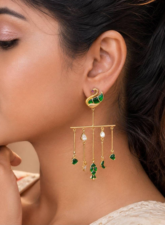 Contemporary Earrings | Latest Indian Jewelry