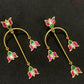 Contemporary jadau kundan Earrings | Latest Indian Jewelry
