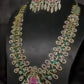 Premium AD Bridal Necklace Set | Indian Bridal Jewelry