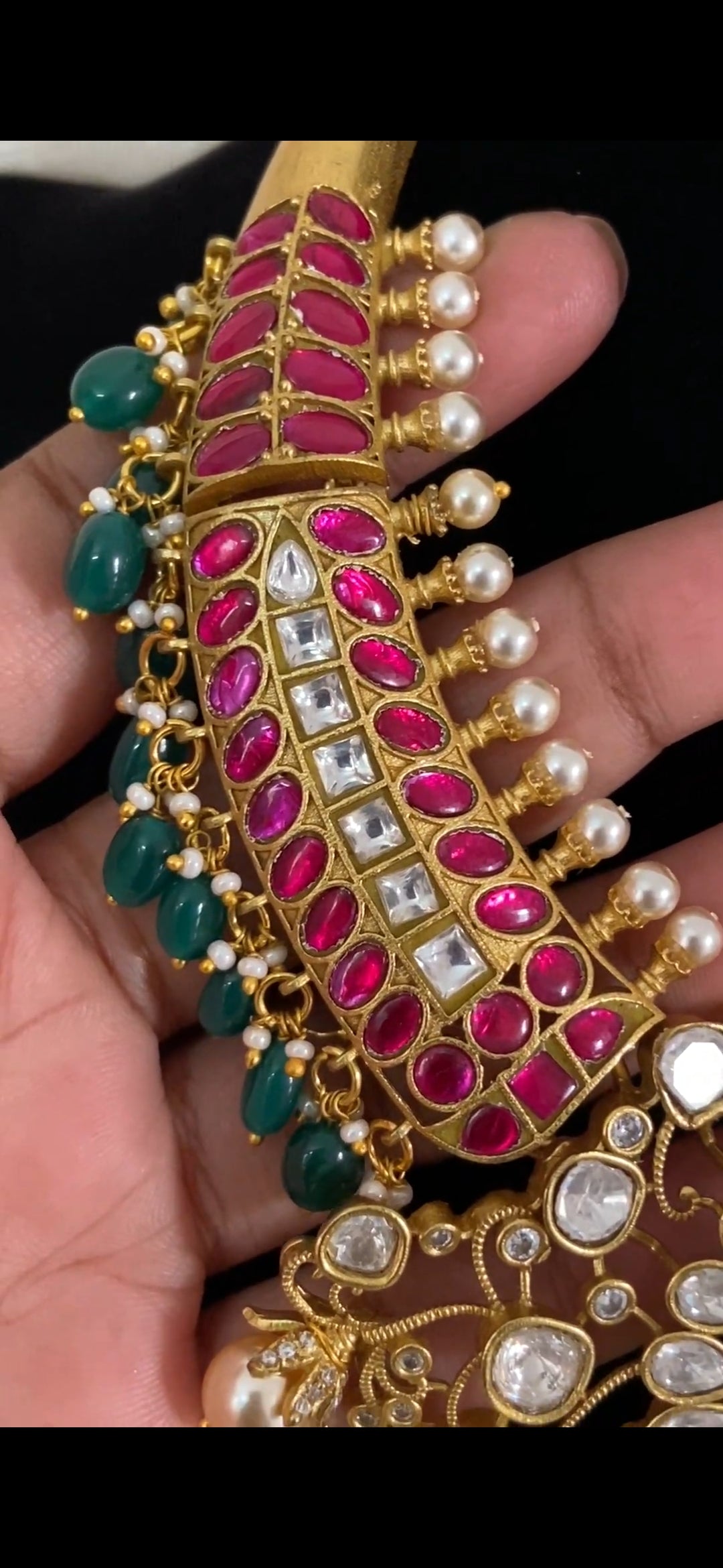 Jadau Kundan Kante Necklace | Indian Traditional Jewelry