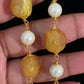 Two Layered Beads & Pearl Mala | Indian Beads Jewelry