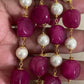 Two Layered Beads & Pearl Mala | Indian Beads Jewelry