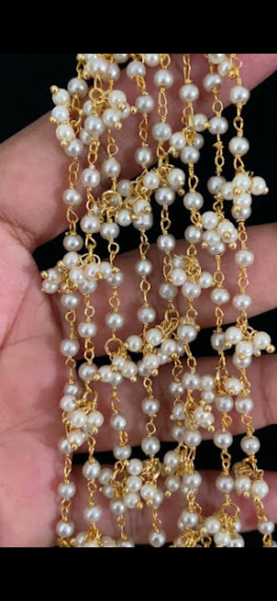 Multi layer Pearl Elegance Necklace | Latest Indian Jewelry | Bollywood Jewlery In USA