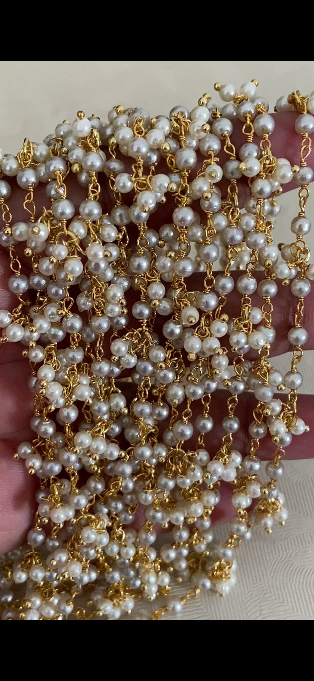 Multi layer Pearl Elegance Necklace | Latest Indian Jewelry | Bollywood Jewlery In USA