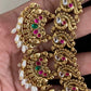 Antique Temple Necklace Set | Indian Traditional Jewelry | Bridal jewellery