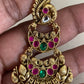 Antique Temple Necklace Set | Indian Traditional Jewelry | Bridal jewellery