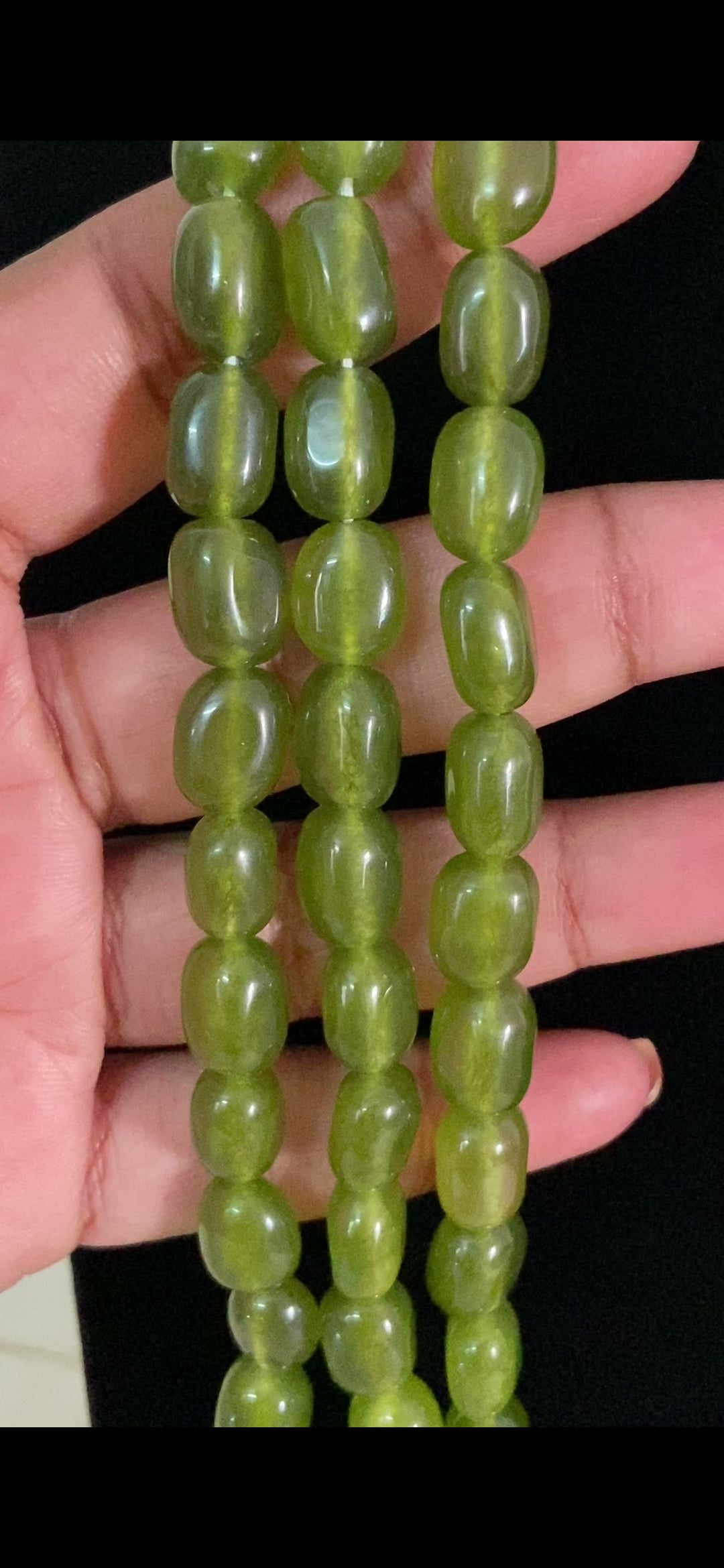 Gem Grade Onyx Beads Necklace | Indian jewelry in USA