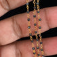 3 Line Black Diamond Mangalasutra | Traditional Black Beads
