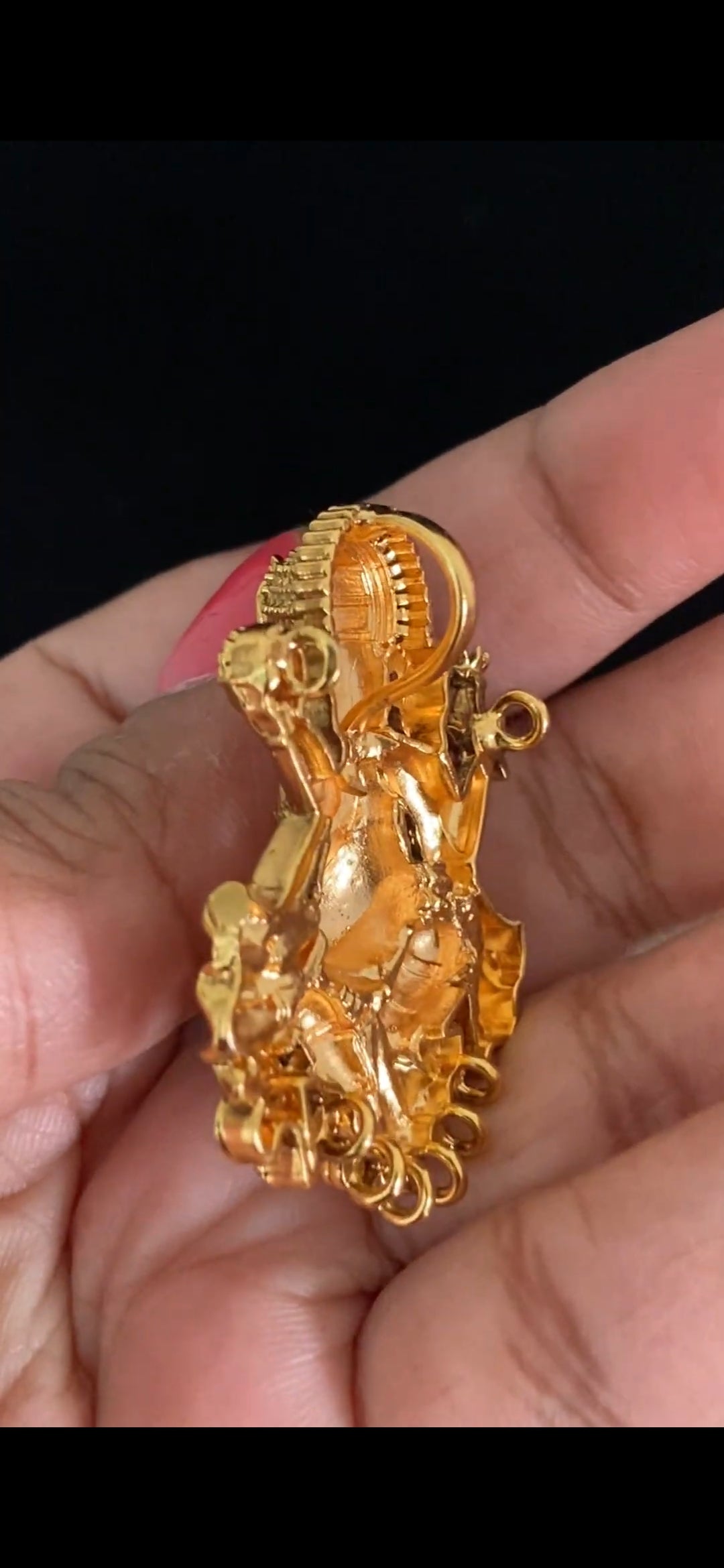 Antique Ganesh Pendant Set | Traditional Temple Jewelry