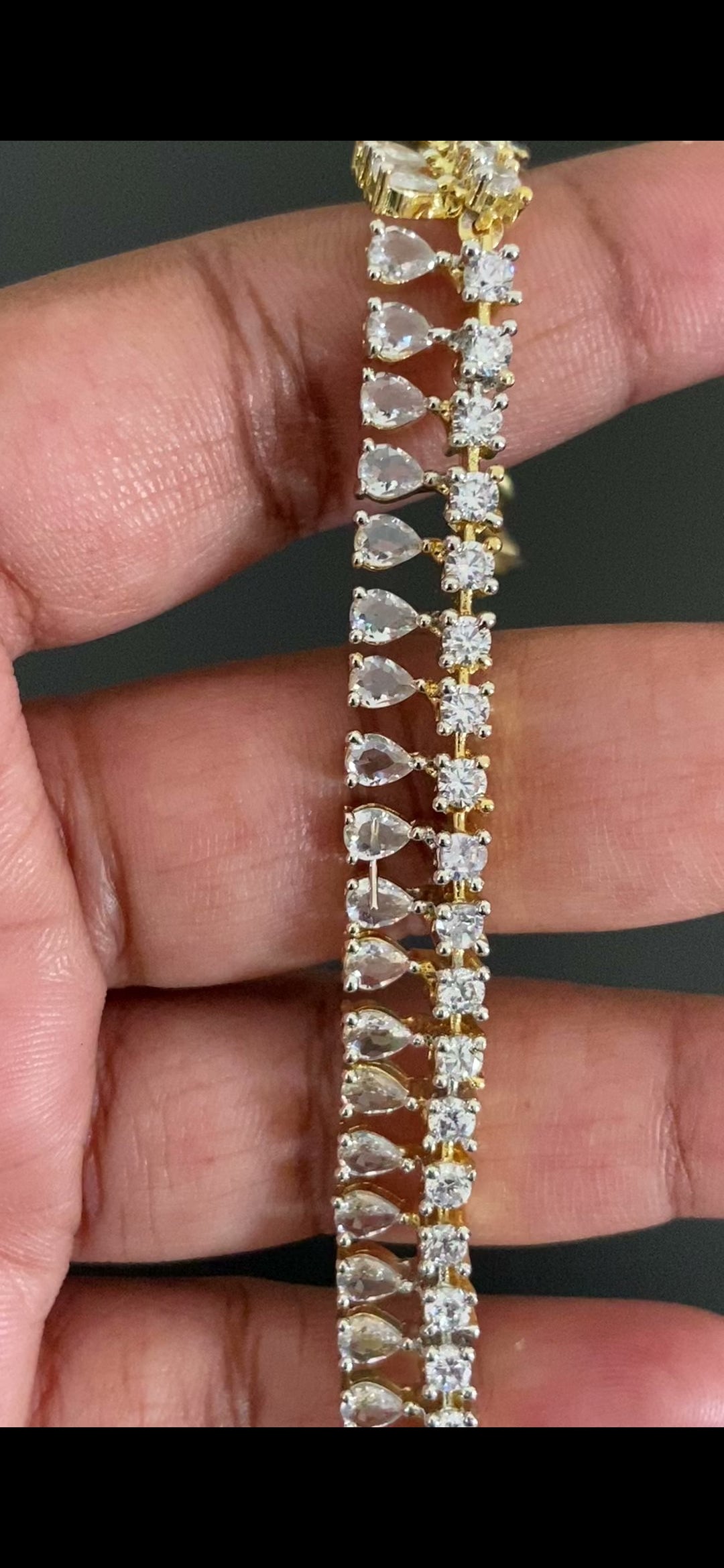 AD Champaswaralu | Indian Ear Chains | Hair accessories