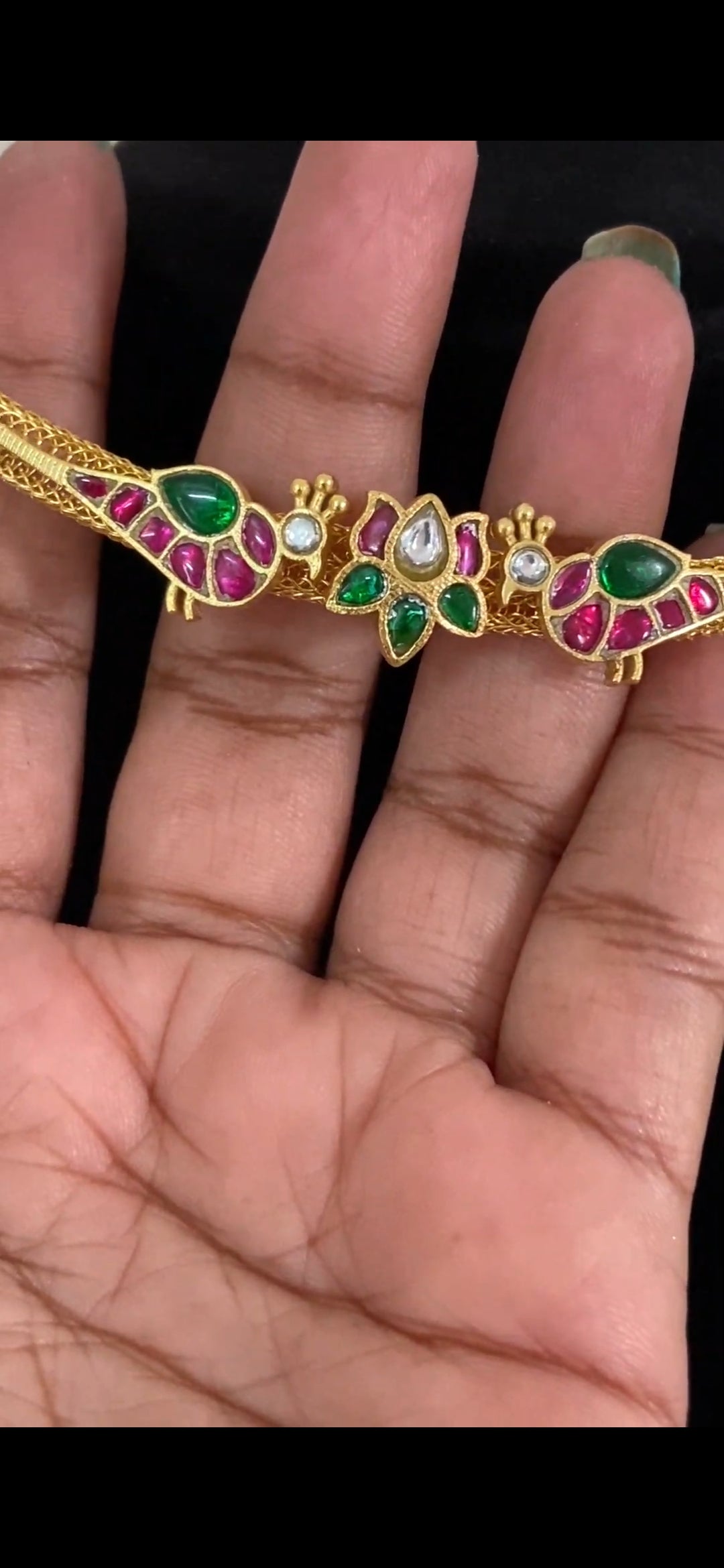 Jadau pendants Choker Set | Indian Jewelry In USA
