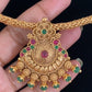 Antique Pendant Hasli With Studs | Traditional Indian jewelry