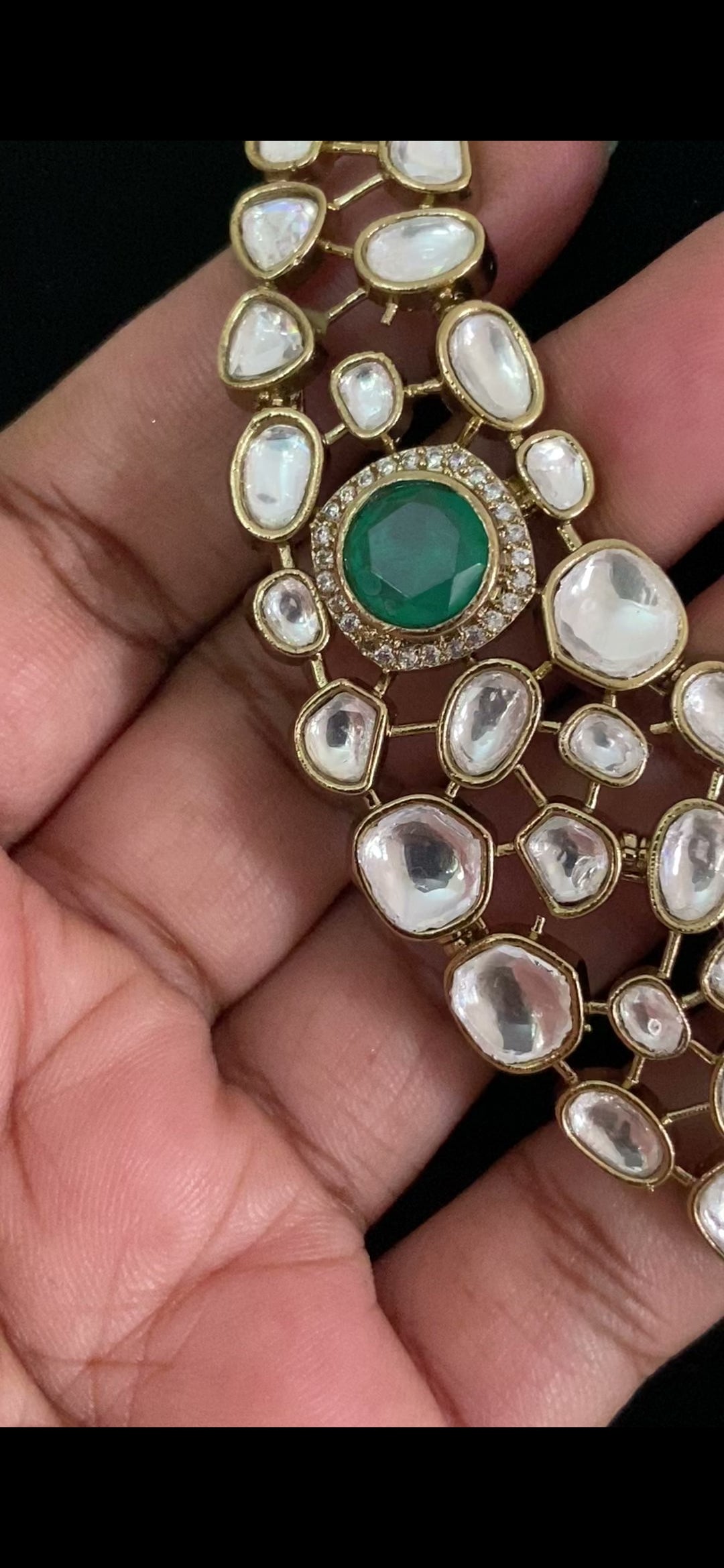 Moissanite Necklace Set | Indian Jewelry In USA