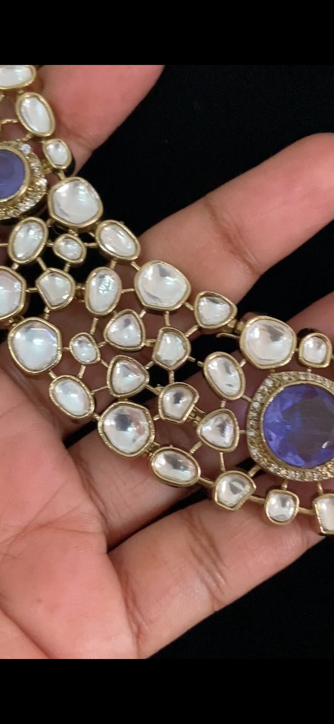 Moissanite Necklace Set | Indian Jewelry In USA