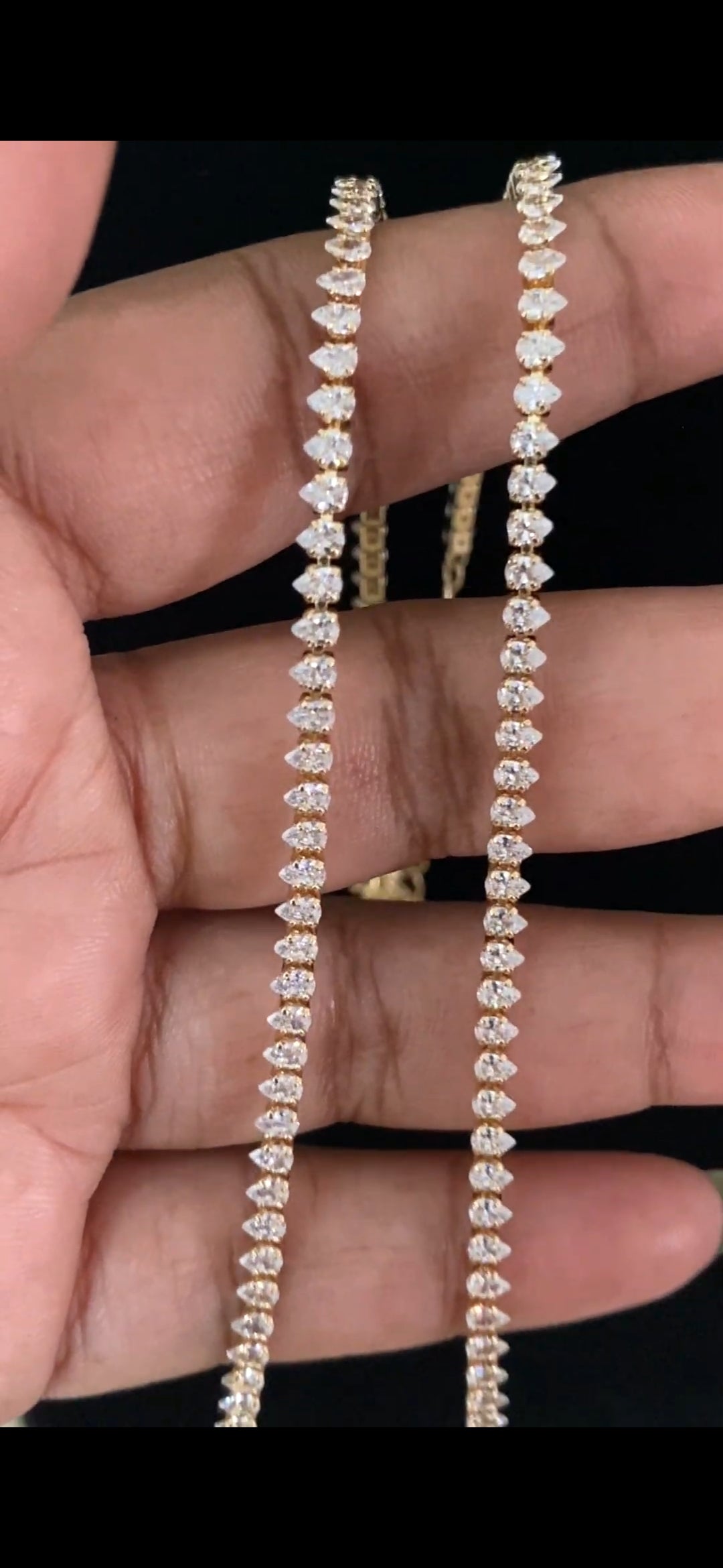 Simple Western AD Chain  | Indian Jewelry In USA