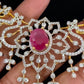 AD Middle Stone Changeble Necklace Set | latest Indian Jewelry | Gift Idea