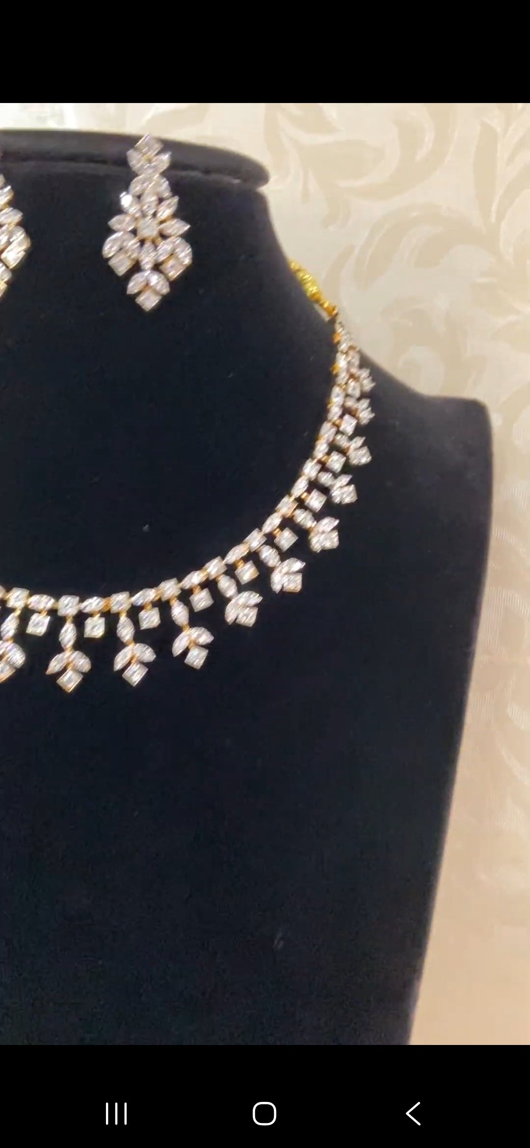 AD Simple Necklace Set | Indian Jewelry In USA