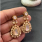 Moissanites Polki Kundan Earrings | Indian jewelry In USA
