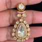 Moissanites Polki Kundan Earrings | Indian jewelry In USA