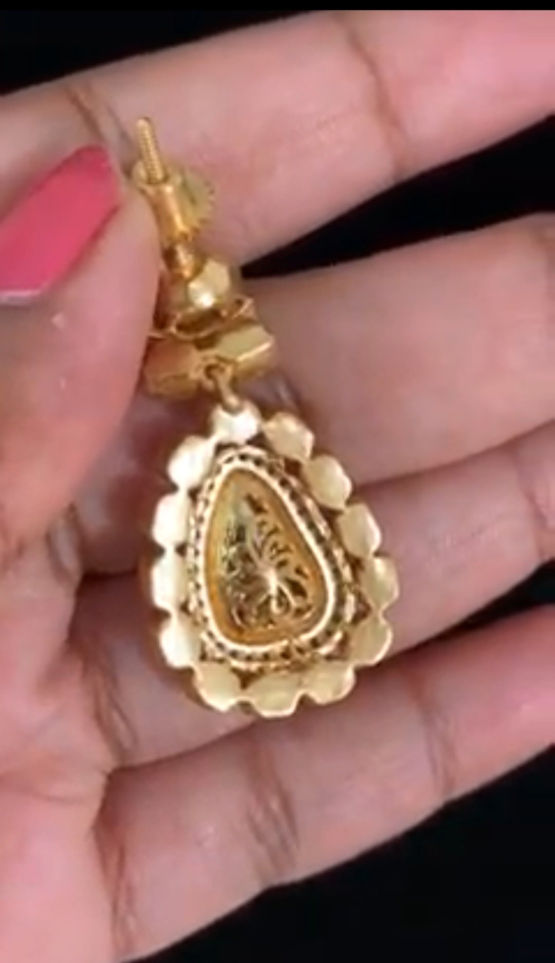 Moissanites Polki Kundan Earrings | Indian jewelry In USA