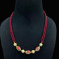 Onyx Beads & german Beads Necklace | Indian Jewelry In USA