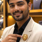 AD Lion Brooch Pin |  Indian Jewelry in USA| Gift Idea