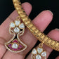 Antique Moissanite Kundan Kundan Necklace Set | Indian Traditional Jewelry In USA