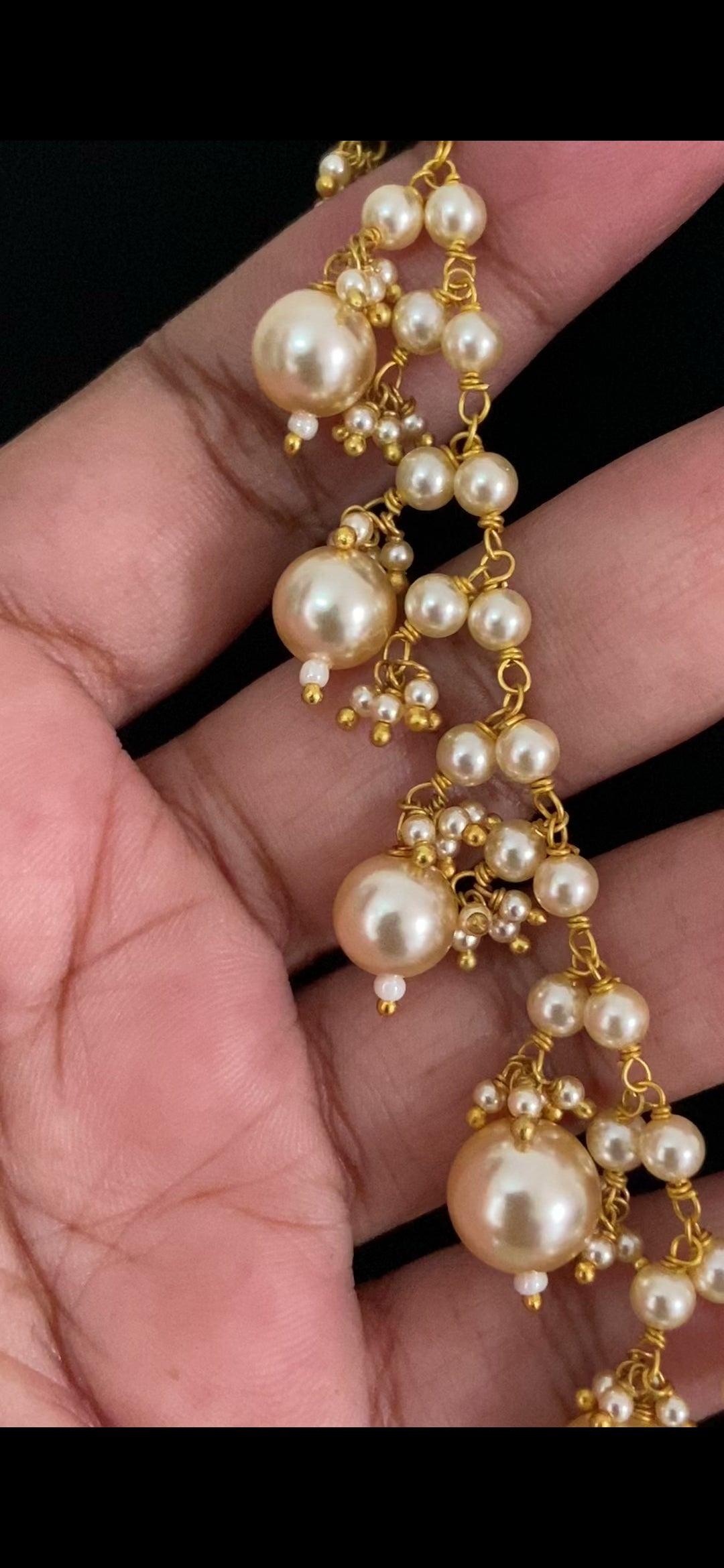 Taiwan Shell Pearl Drop Pearl Necklace | Indian Jewelry In USA