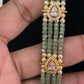 Premium Beads CZ Side Pendants Mala | Indian Jewelry In USA