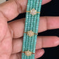 Premium Beads CZ Side Pendants Mala | Indian Jewelry In USA