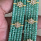 Premium Beads CZ Side Pendants Mala | Indian Jewelry In USA