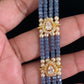 Premium Beads CZ Side Pendants Mala | Indian Jewelry In USA
