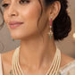 Kundan Pearl Necklace With Earrings | Indian Jewelry In USA
