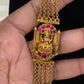 Jadau Kundan Antique Lakshmi Pendant ChandraHaram |  Indian Traditional Jewelr
