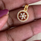 Simple Chain AD Pendant Set | Latest Indian Jewelry
