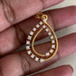 Simple Chain AD Pendant Set | Latest Indian Jewelry