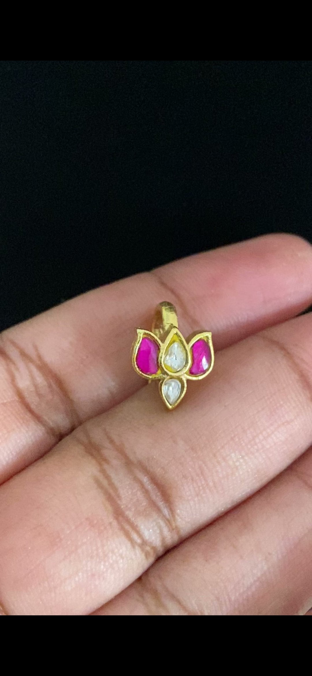 Jadau Kempu Bugadi | Inian Traditional Jewelry