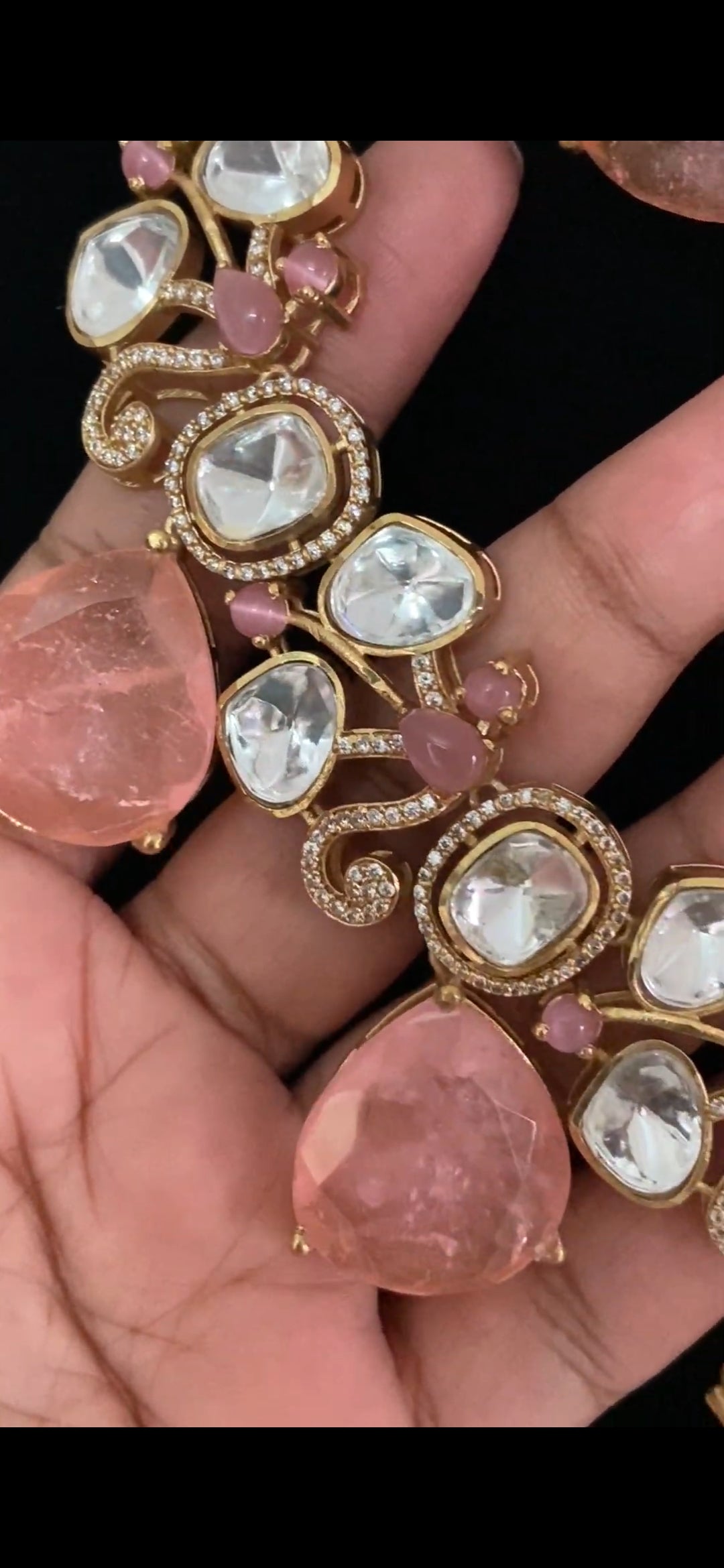 Moissanite Necklace Set | Bridal Jewelry In USA
