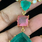 Moissanite Emerald Necklace Set | Latest Indian Jewelry In USA