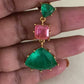 Moissanite Emerald Necklace Set | Latest Indian Jewelry In USA