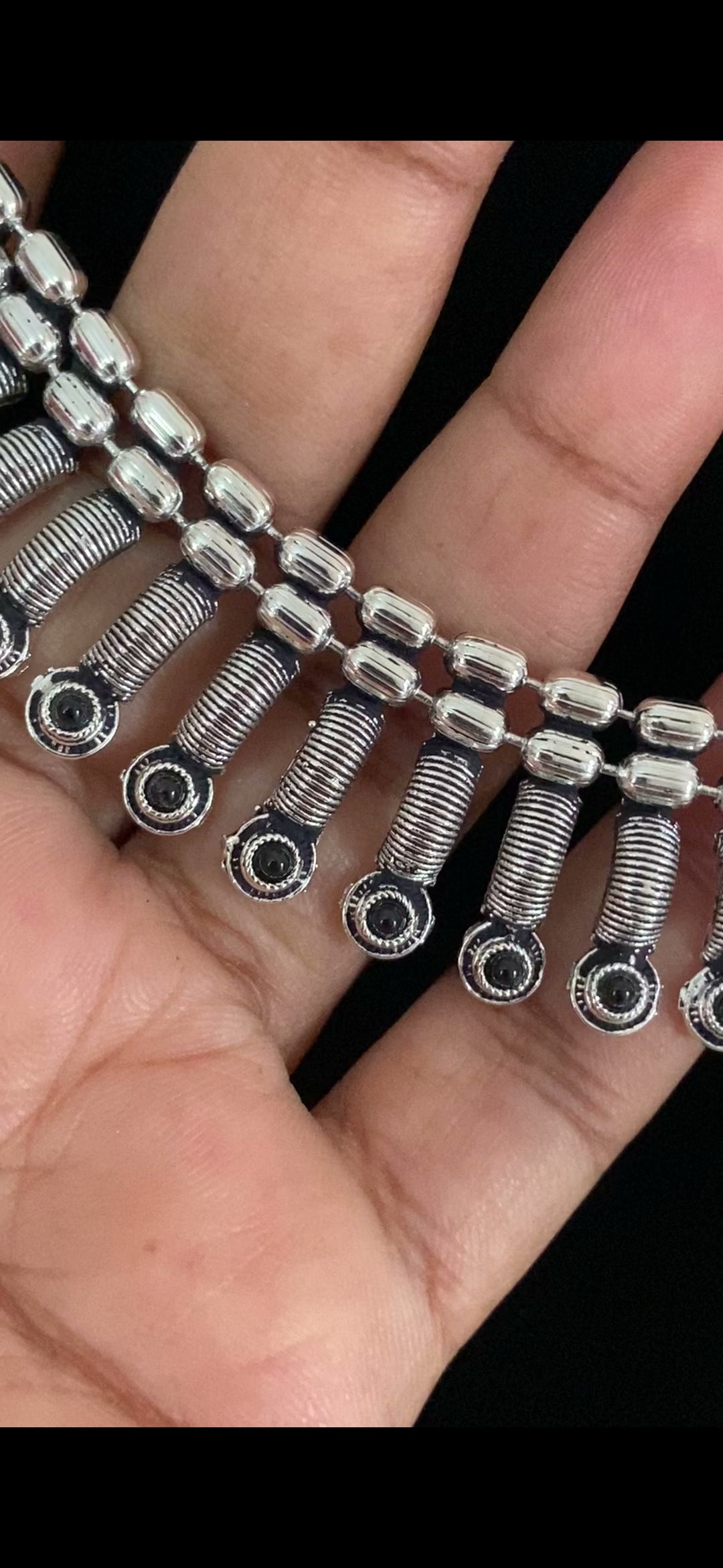 Oxidised Choker Necklace Set | Traditional Jewelry In USA