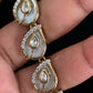 AD & Mother Pearl Necklace Set | Latest Indian Jewelry