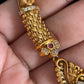 Antique Lakshmi Pendant Kante Neklace Set | Traditional Temple Jewelry In USA