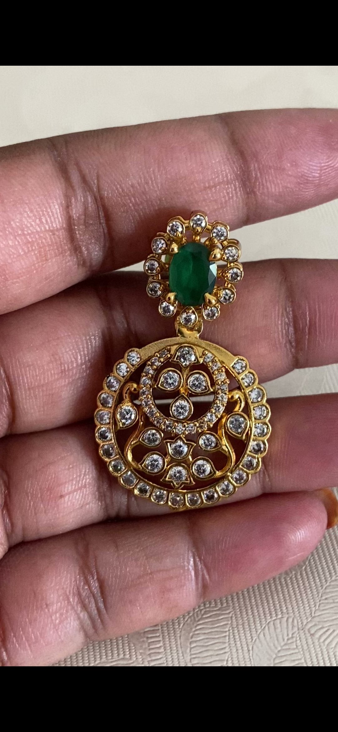 AD Bottu Necklace With Earrings | Indian Jewelry In USA