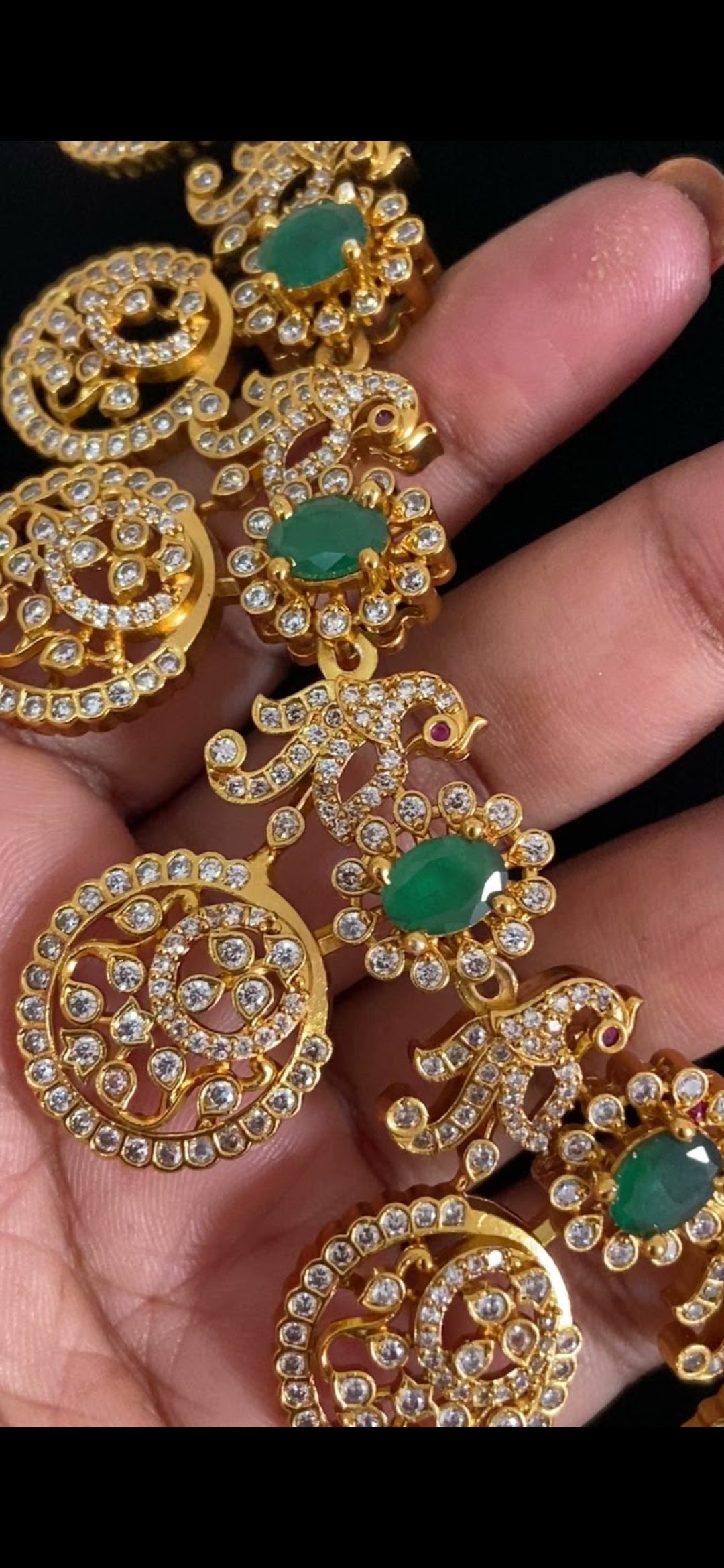 AD Bottu Necklace With Earrings | Indian Jewelry In USA
